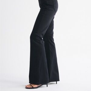 Abercrombie & Fitch Black High Rise Flare Jeans